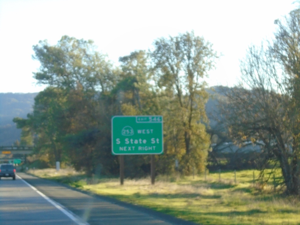 US-101 South Approaching Exit 546