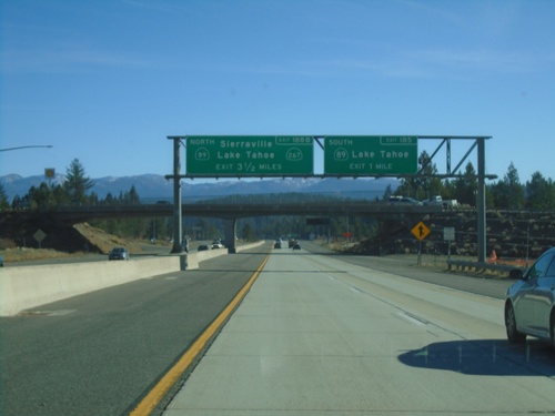 I-80 East - Exits 185 and 188B