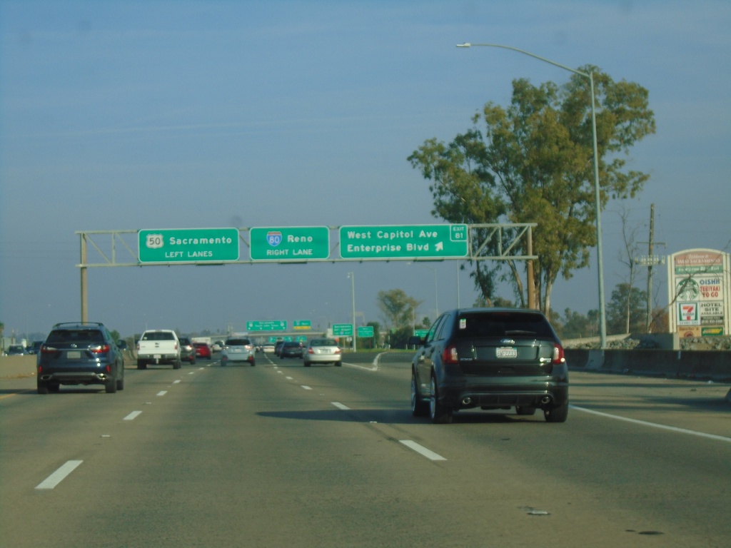 I-80 East - Exit 81 and Exit 82