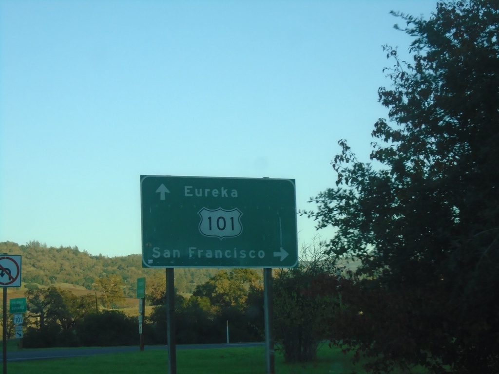 South Cloverdale Interchange at US-101/CA-128