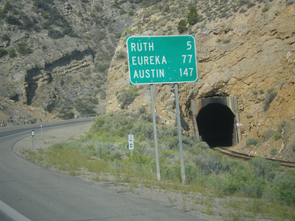 US-50 West - Distance Marker