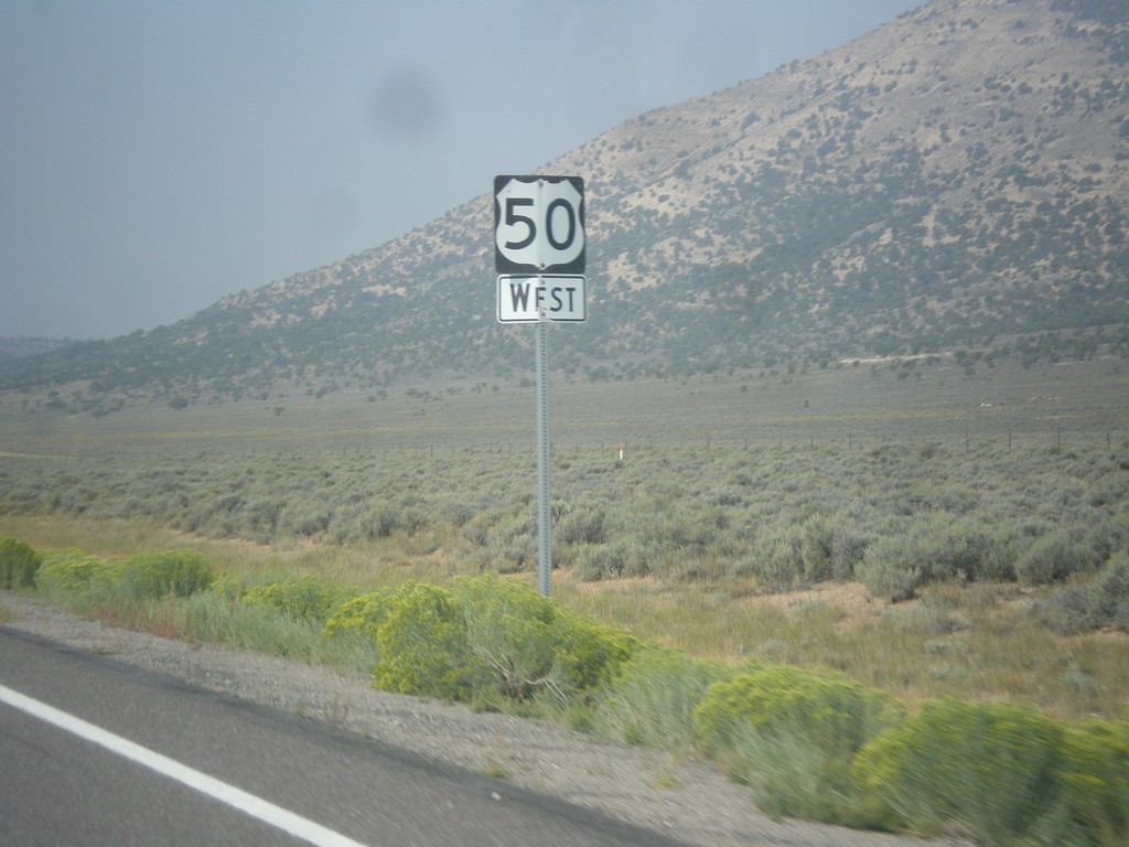 US-50 West - White Pine County