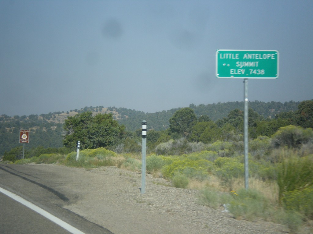 US-50 West - Little Antelope Summit