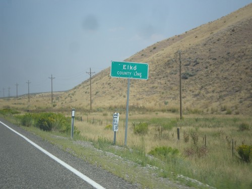 NV-278 North - Elko County Line