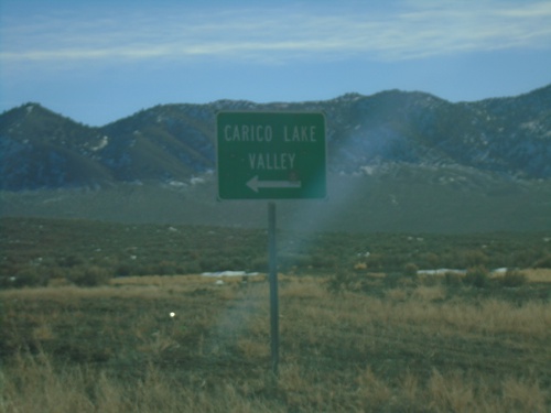 NV-305 South - Carico Lake Valley