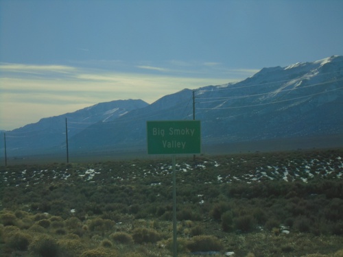 NV-376 South - Big Smoky Valley