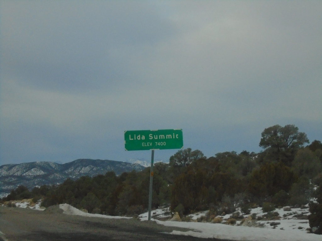 NV-266 West - Lida Summit