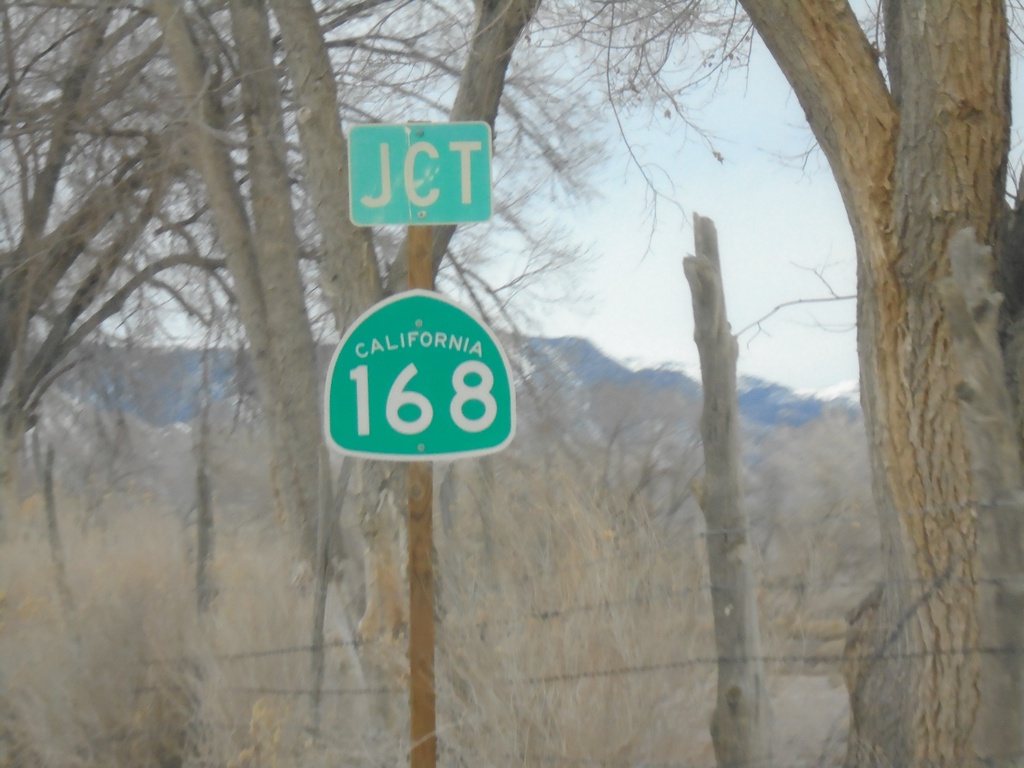 CA-266 North Approaching CA-168