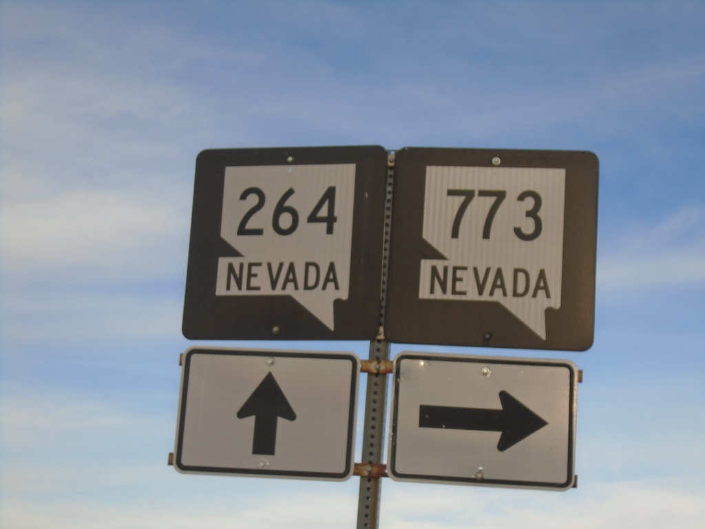 NV-264 North at NV-773