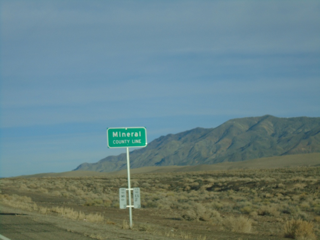 US-95 North - Mineral County