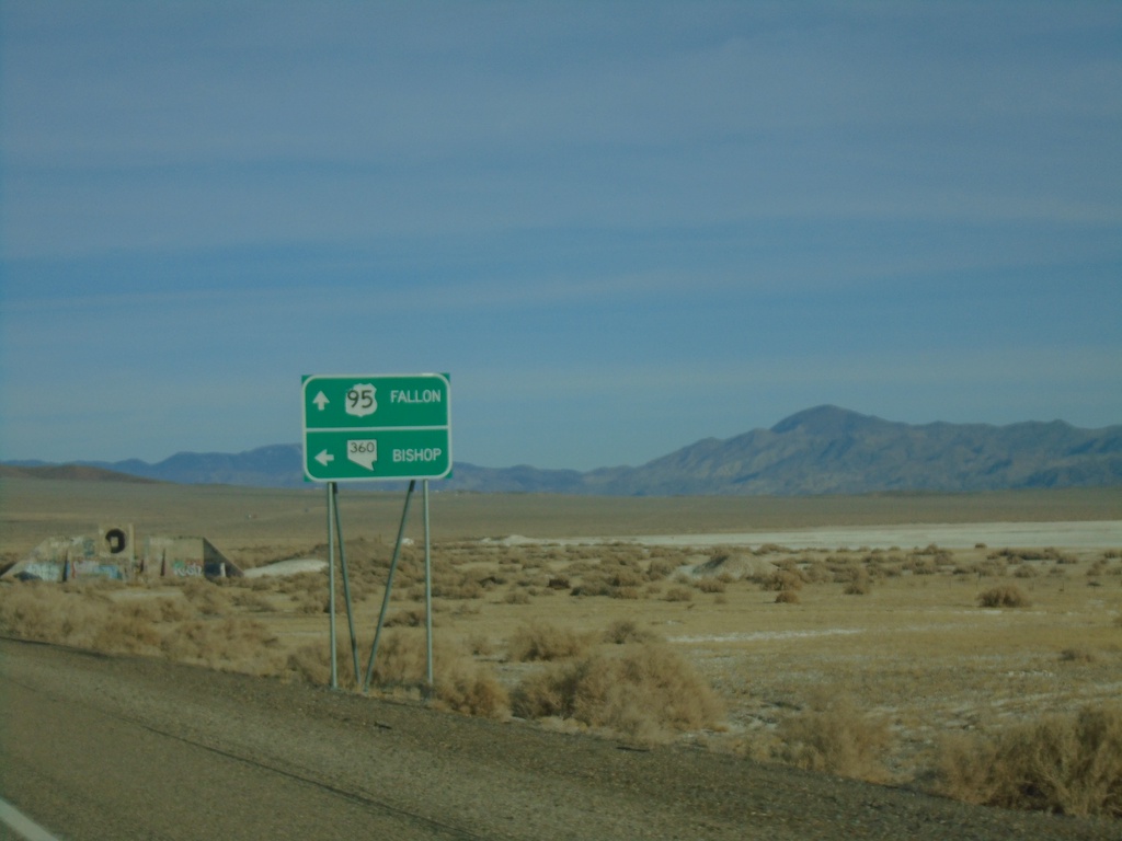 US-95 North Approaching NV-360