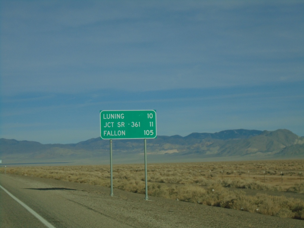 US-95 North - Distance Marker