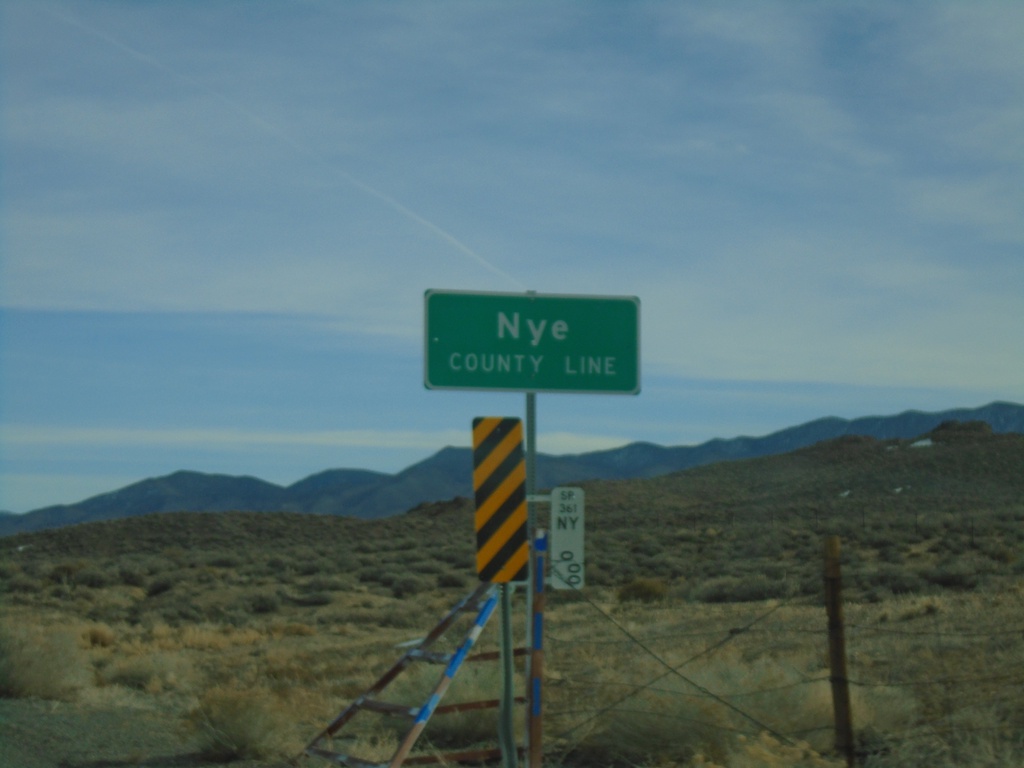 NV-361 North - Nye County