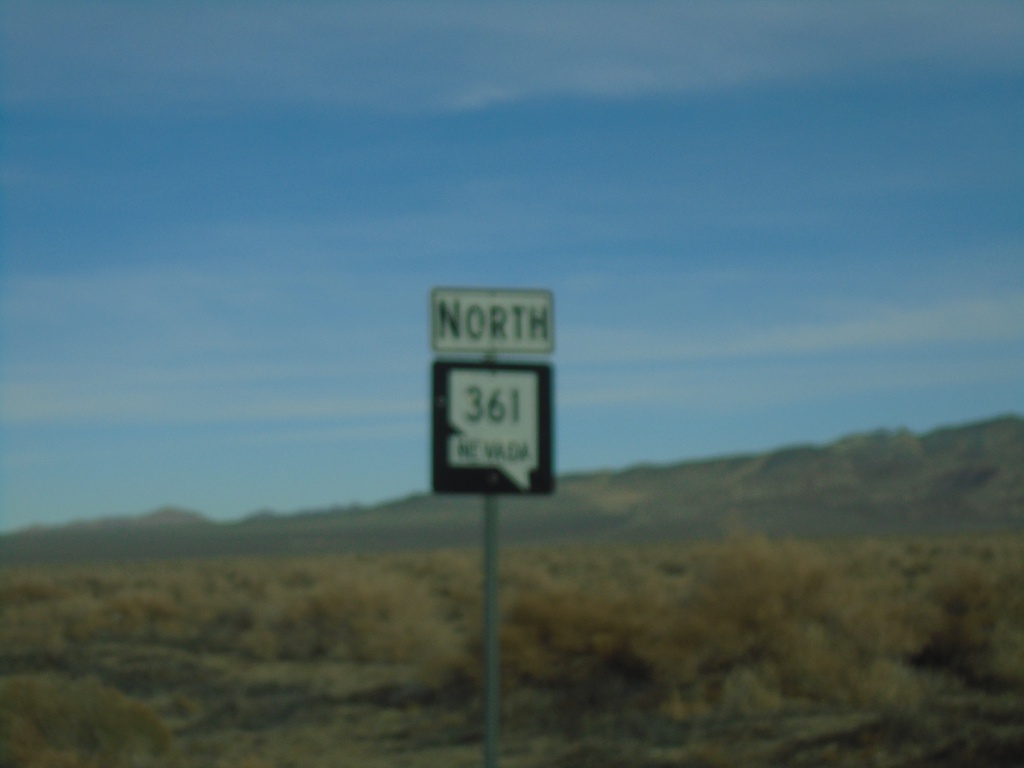 NV-361 North - Nye County