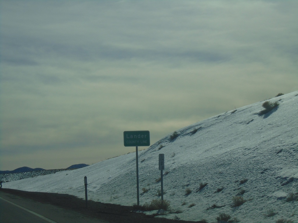 US-50 East - Lander County