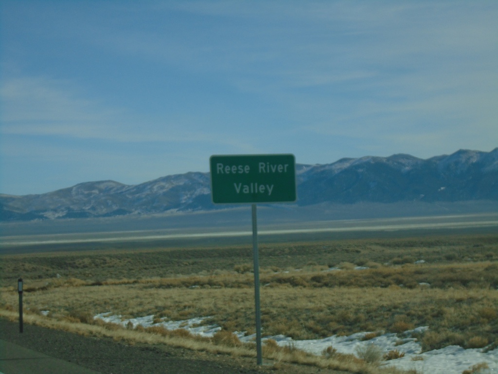 US-50 East - Reese River Valley