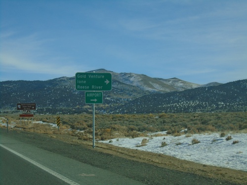 US-50 East at NV-722