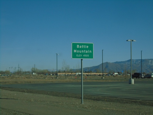 NV-305 North - Battle Mountain