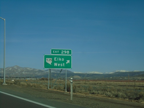 I-80 East - Exit 298