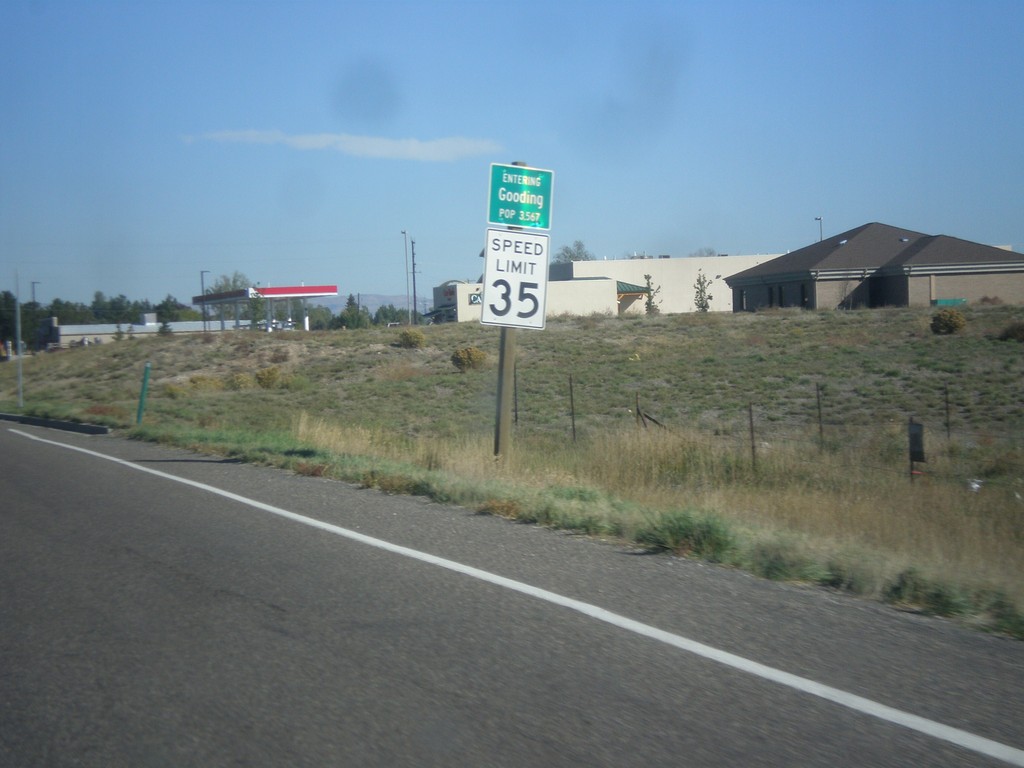 ID-46 North - Entering Gooding