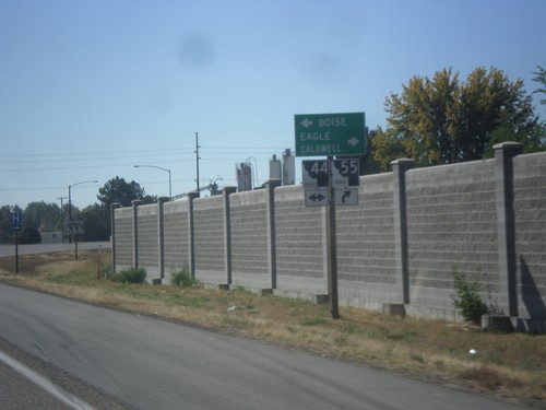 ID-55 South at ID-44