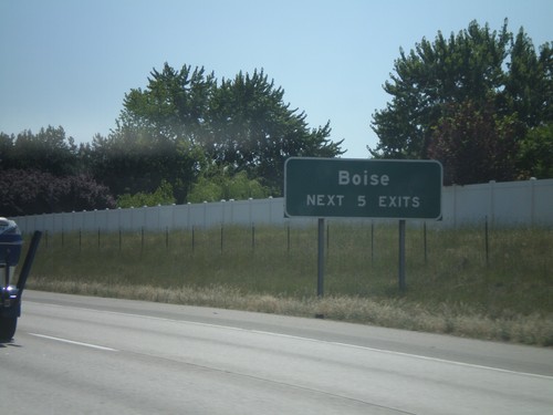 I-84 East - Boise Next 5 Exits