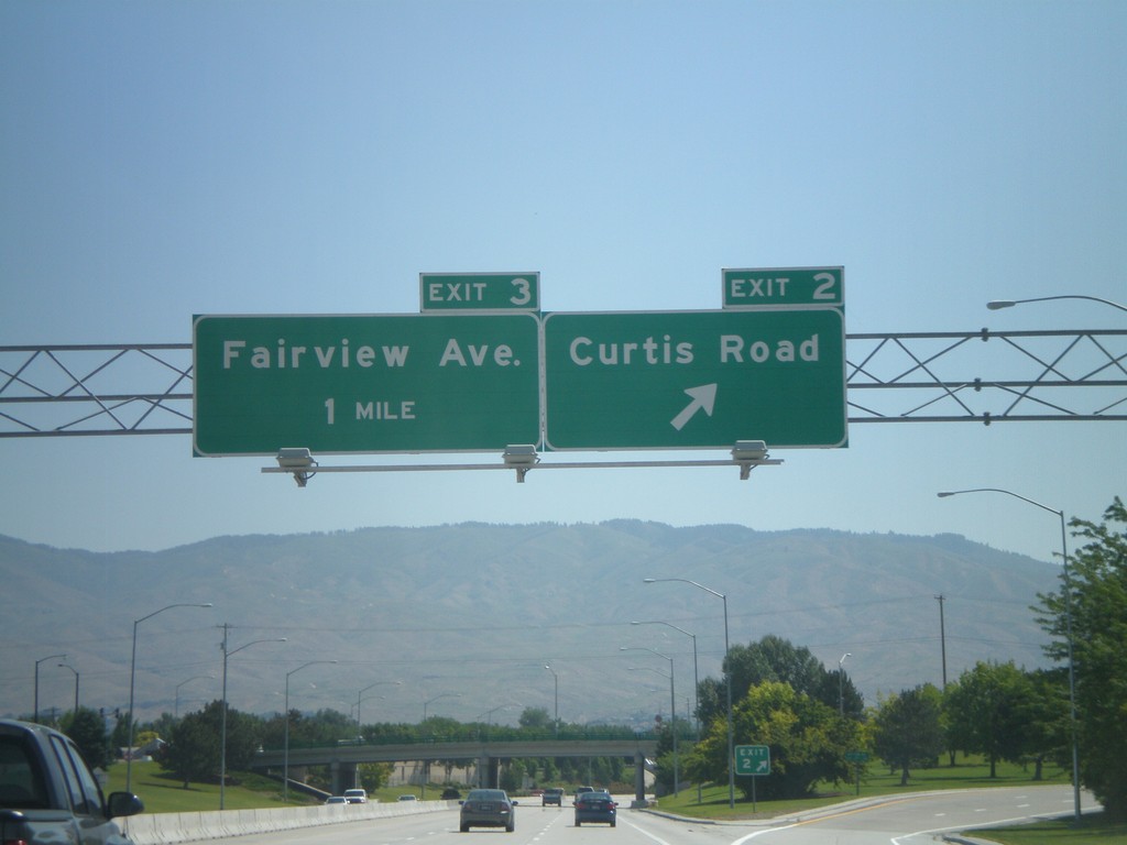 I-184 East - Exit 2.  Approaching Exit 3