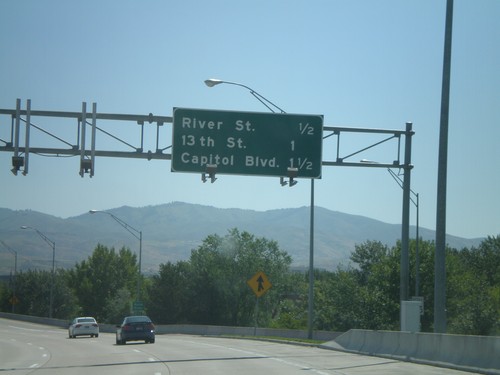 End I-184 East at US-20/US-26