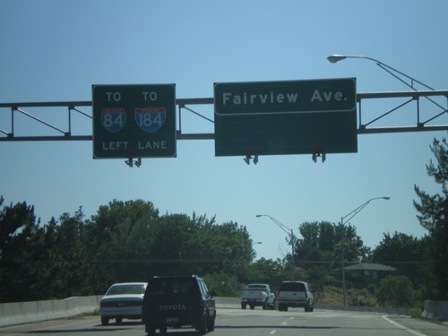 Fairview Ave. west approaching I-184