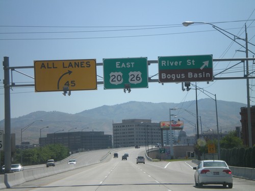 US-20/US-26 East at River St.