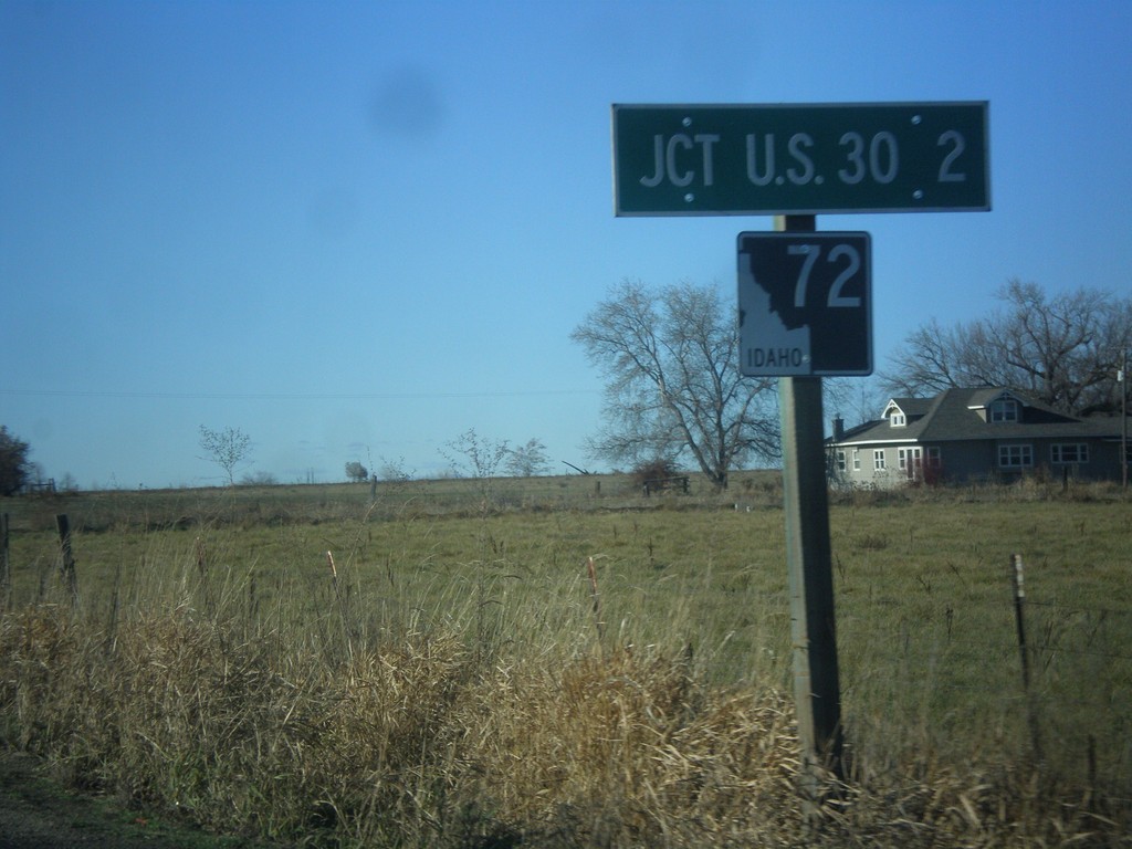 ID-72 West - Distance Marker