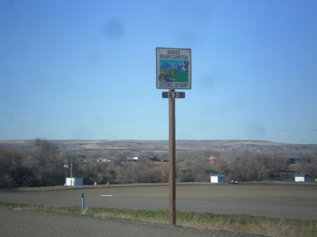 US-20/US-26 West - End Snake River Canyon Scenic Byway