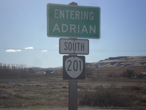 OR-201 South - Adrian