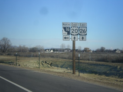 US-20/US-26 East Approaching ID-16