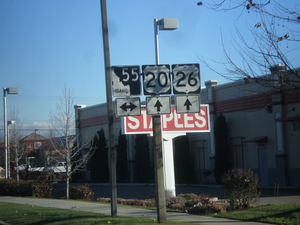 US-20/US-26 East at ID-55