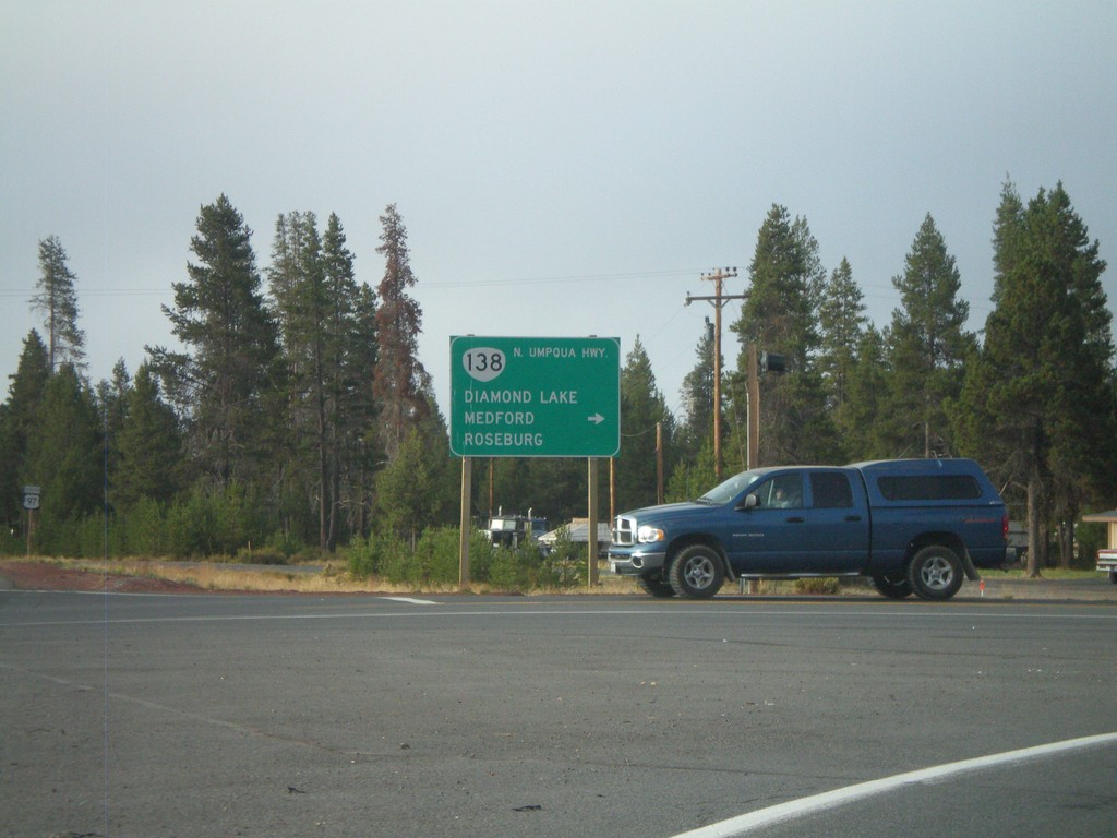 US-97 South at OR-138