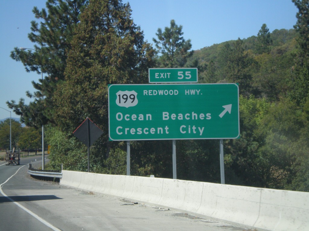 I-5 North - Exit 55