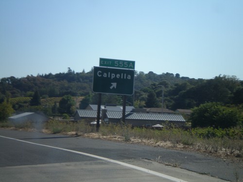 US-101 South - Exit 555A