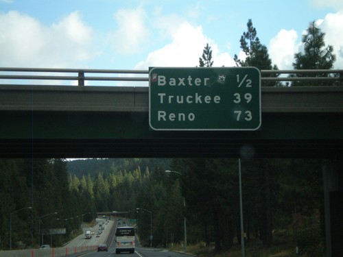 I-80 East - Distance Marker