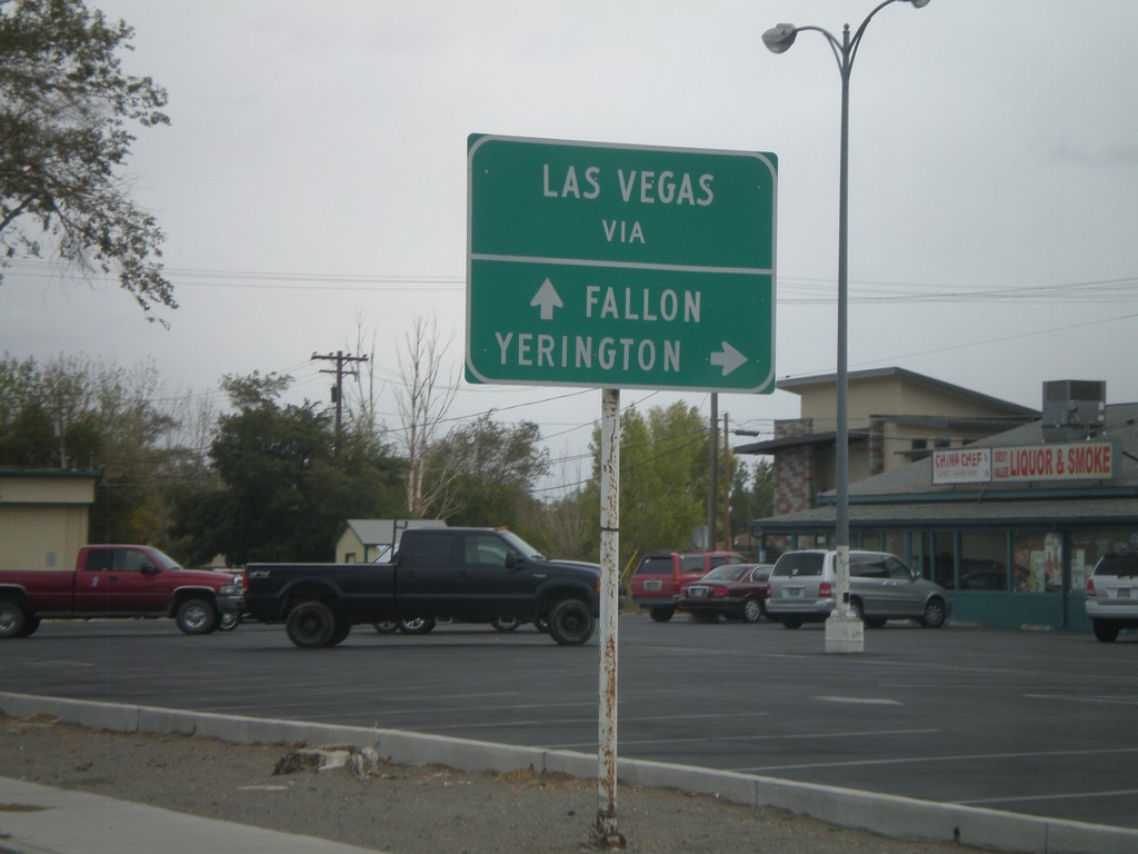 NV-427 South - Two Routes to Las Vegas