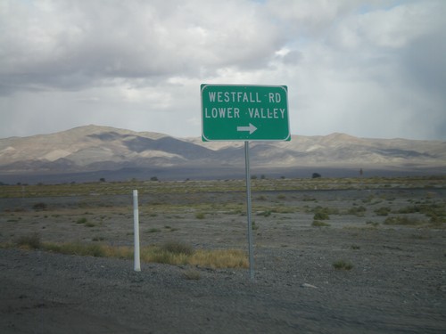 I-80 Frontage Road East at Westfall Road