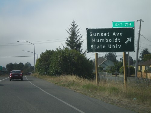 US-101 South - Exit 714