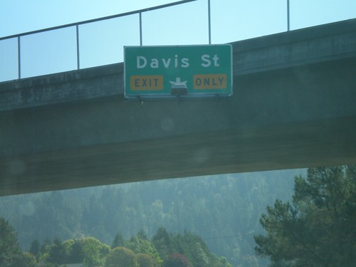 US-101 South - Approaching Exit 680