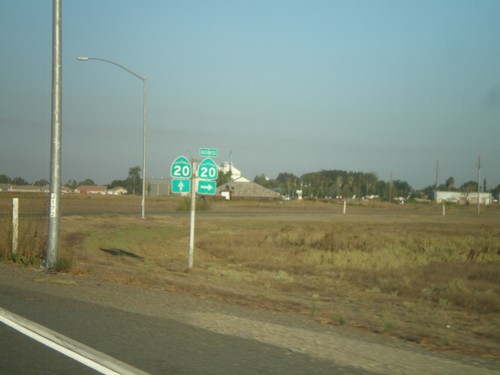 CA-20 East at Williams Business Loop