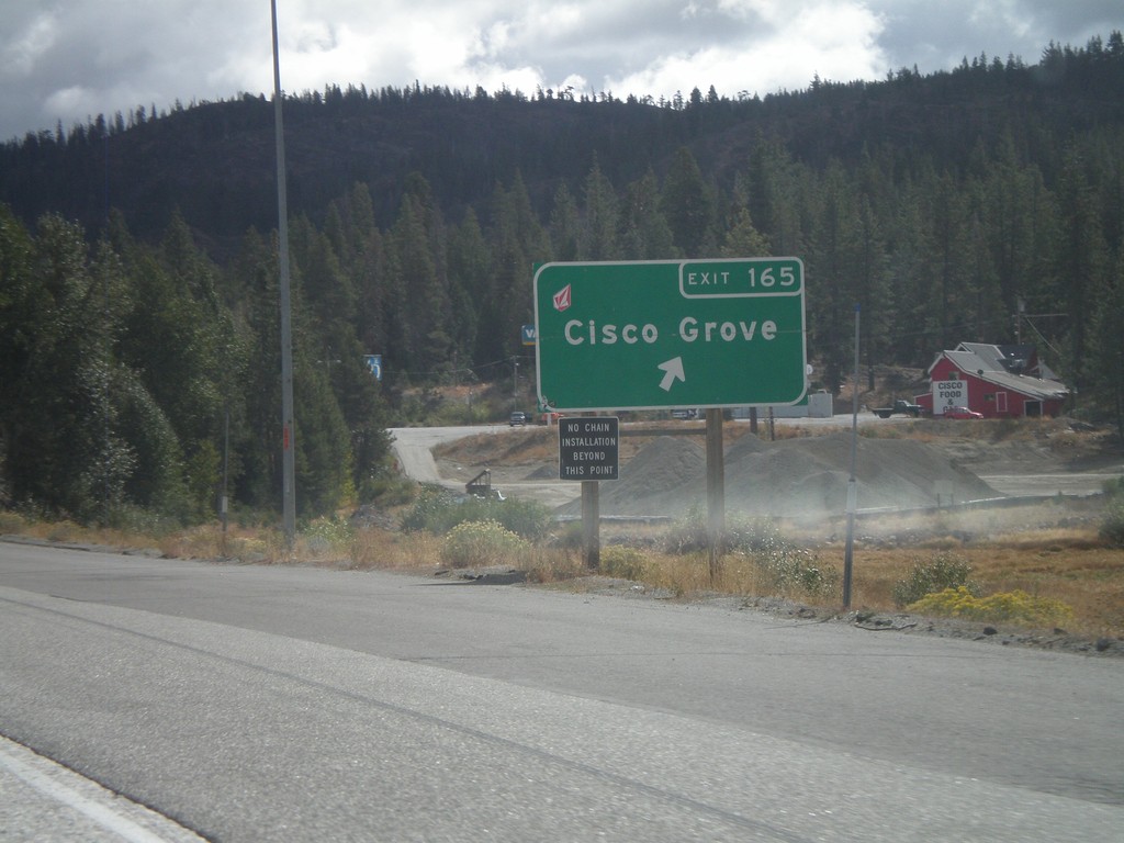 I-80 East at Exit 165