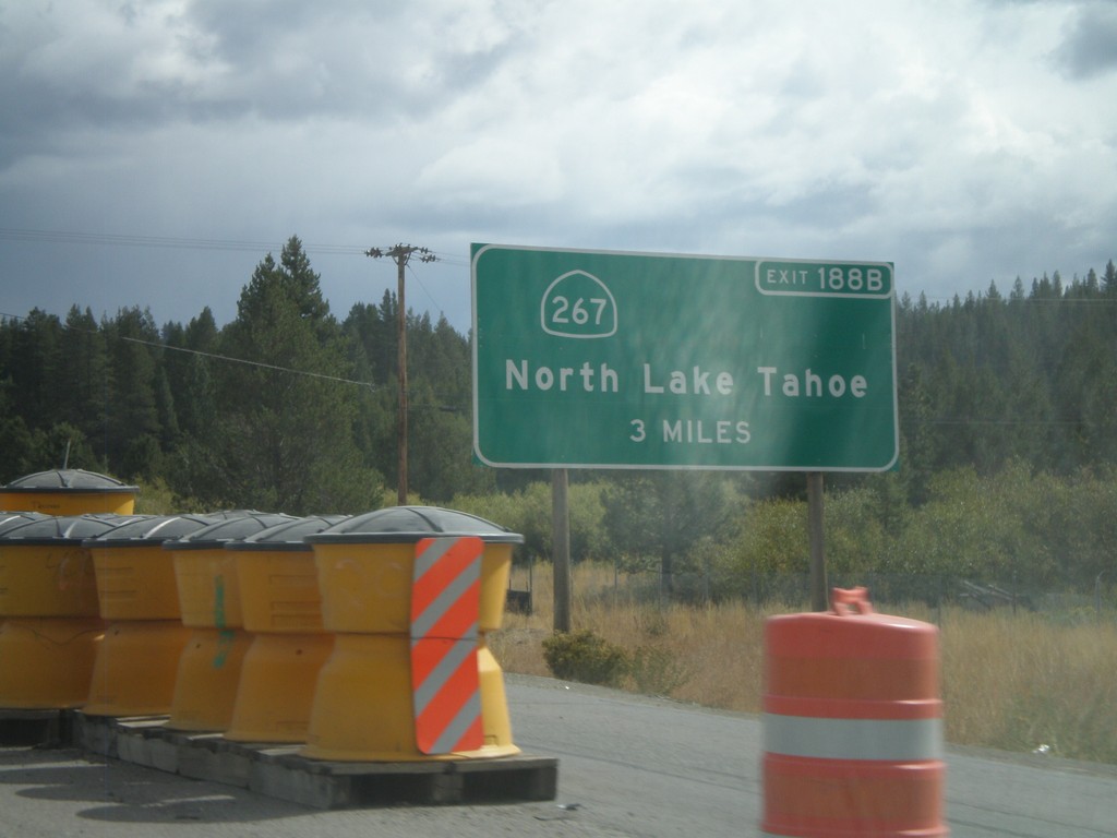 I-80 East Advanced for Exit 188B