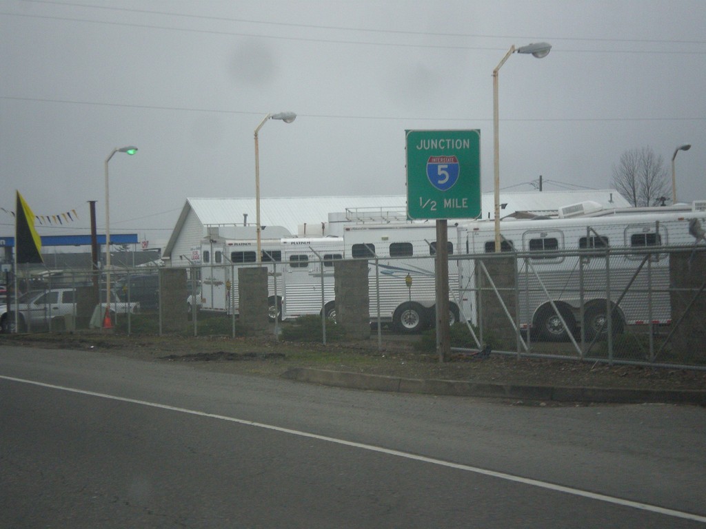 US-20 West Approaching I-5