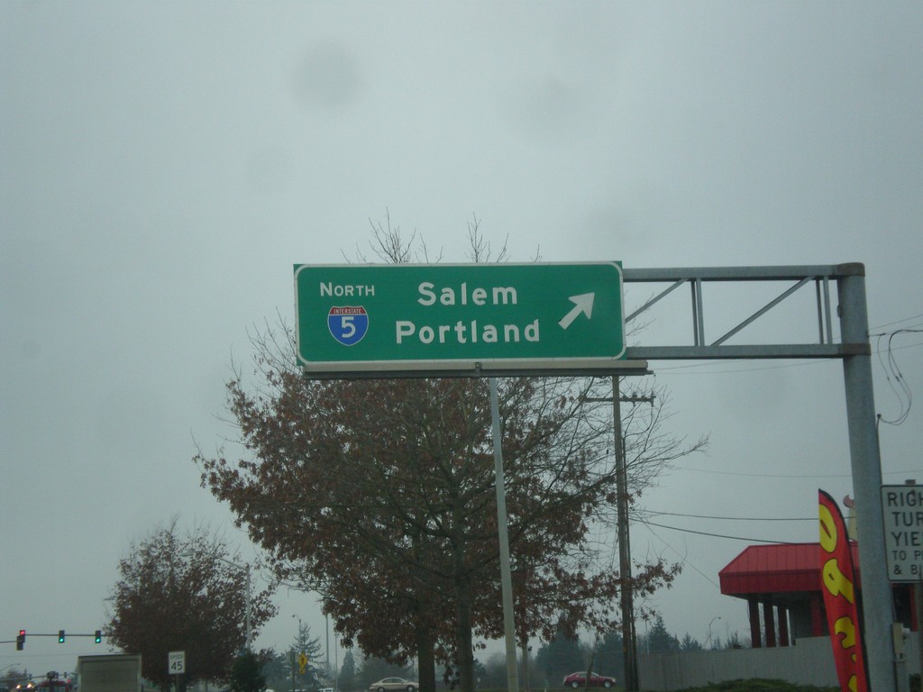 US-20 West at I-5 North