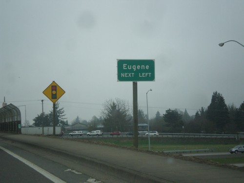 US-20 West Approaching I-5 South