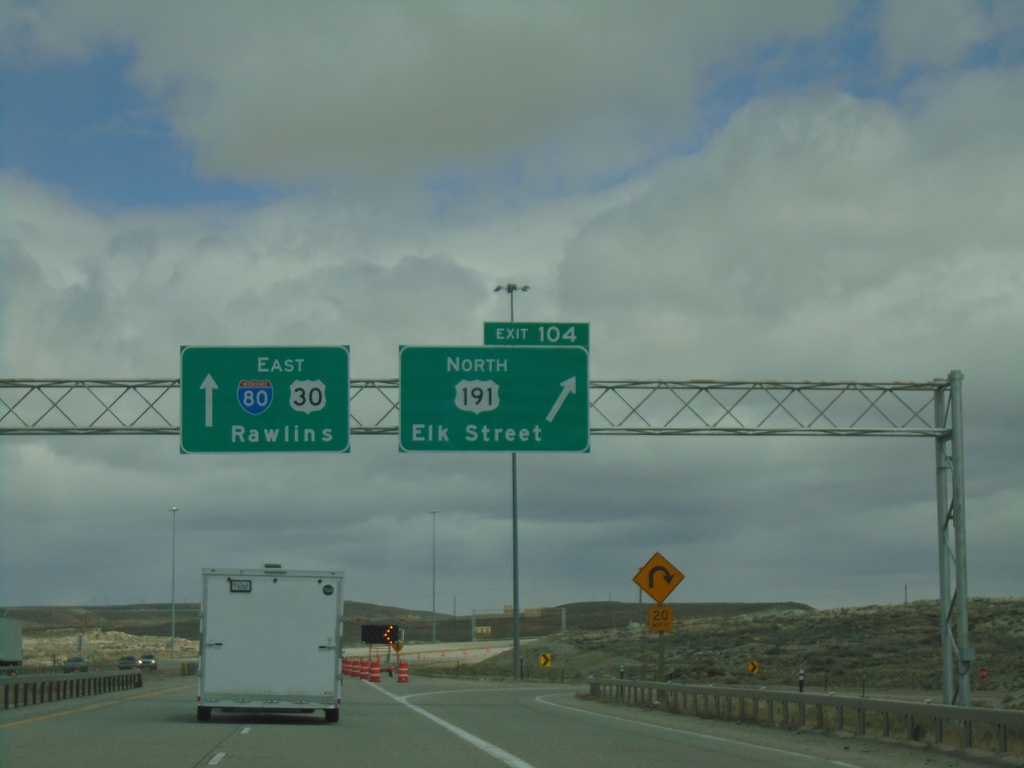 I-80 East - Exit 104